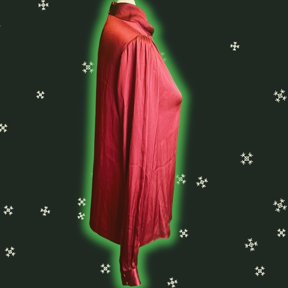 NWT PAIGE ‘Ceres’ Twist-Neck Top in “Mulberry” Size Small - Picture 15 of 16